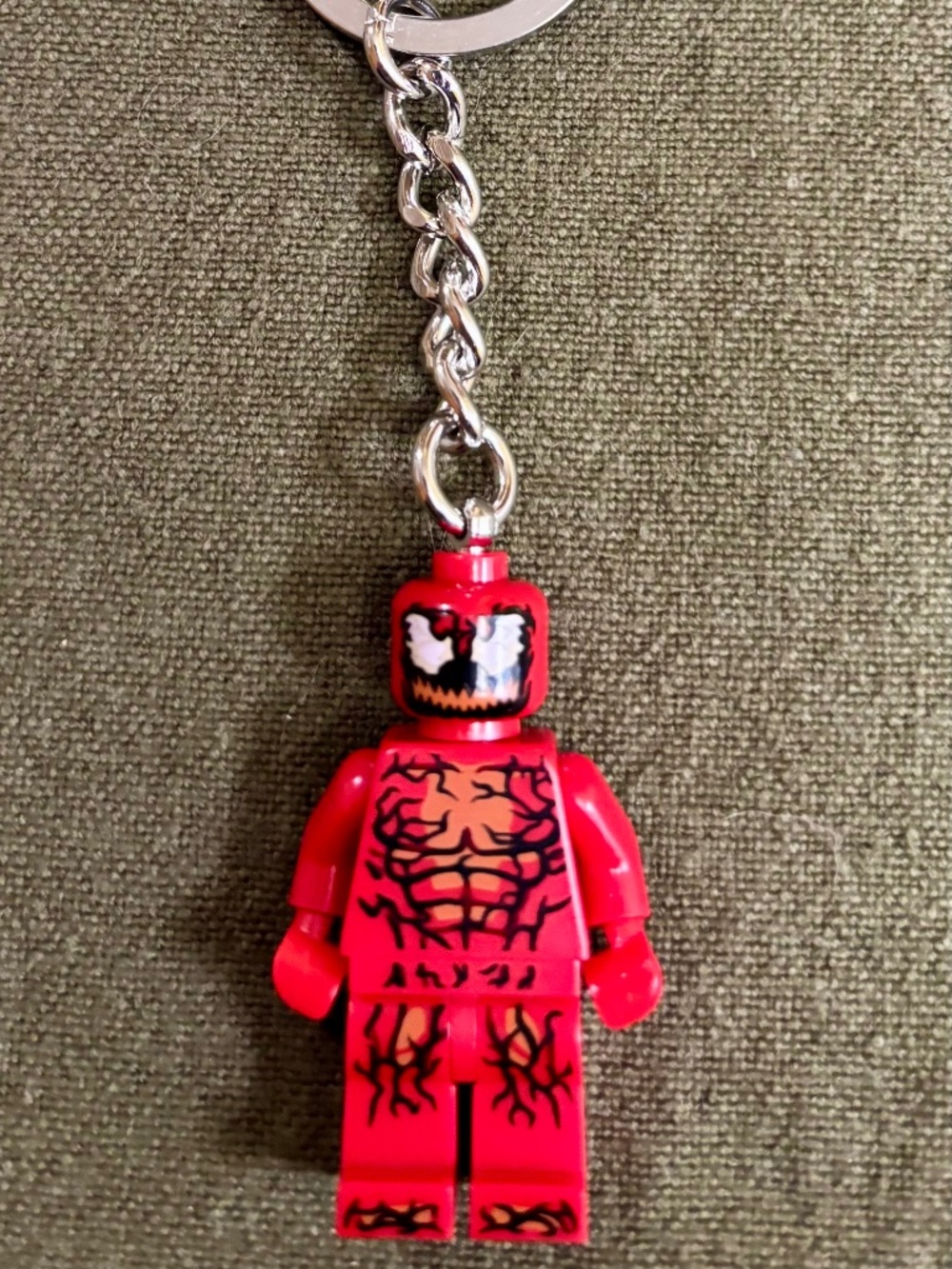 LEGO SUPER HEROES "Carnage Key Chain" 854154 WITH TAG!